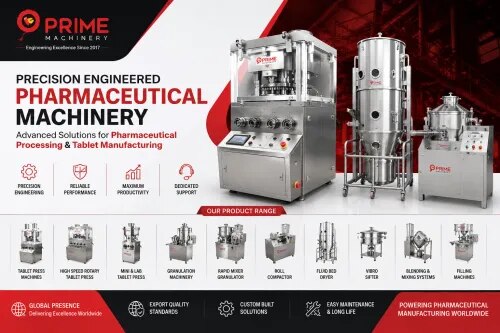 Prime Machinery -Tablet Press Machine Manufacturer image