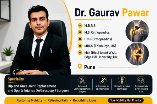 Dr Gaurav Pawar-Best Orthopedic Surgeon in Pune image