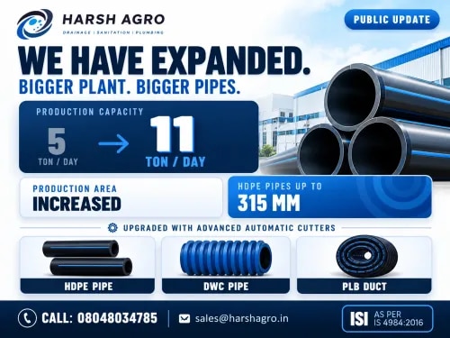 Harsh Agro Pipes And Fittings image
